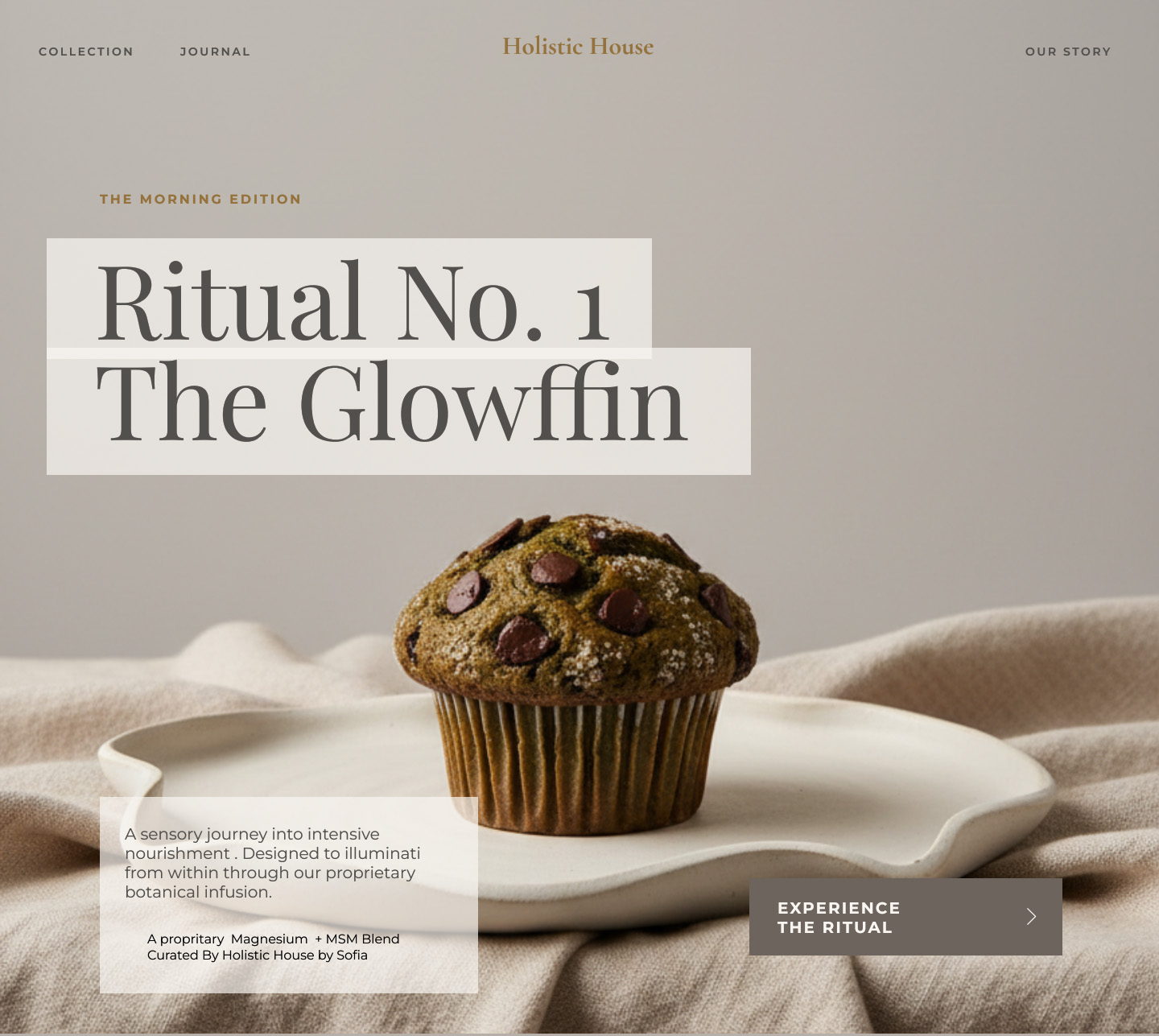 Ritual No. I — Holistic House by Sofia